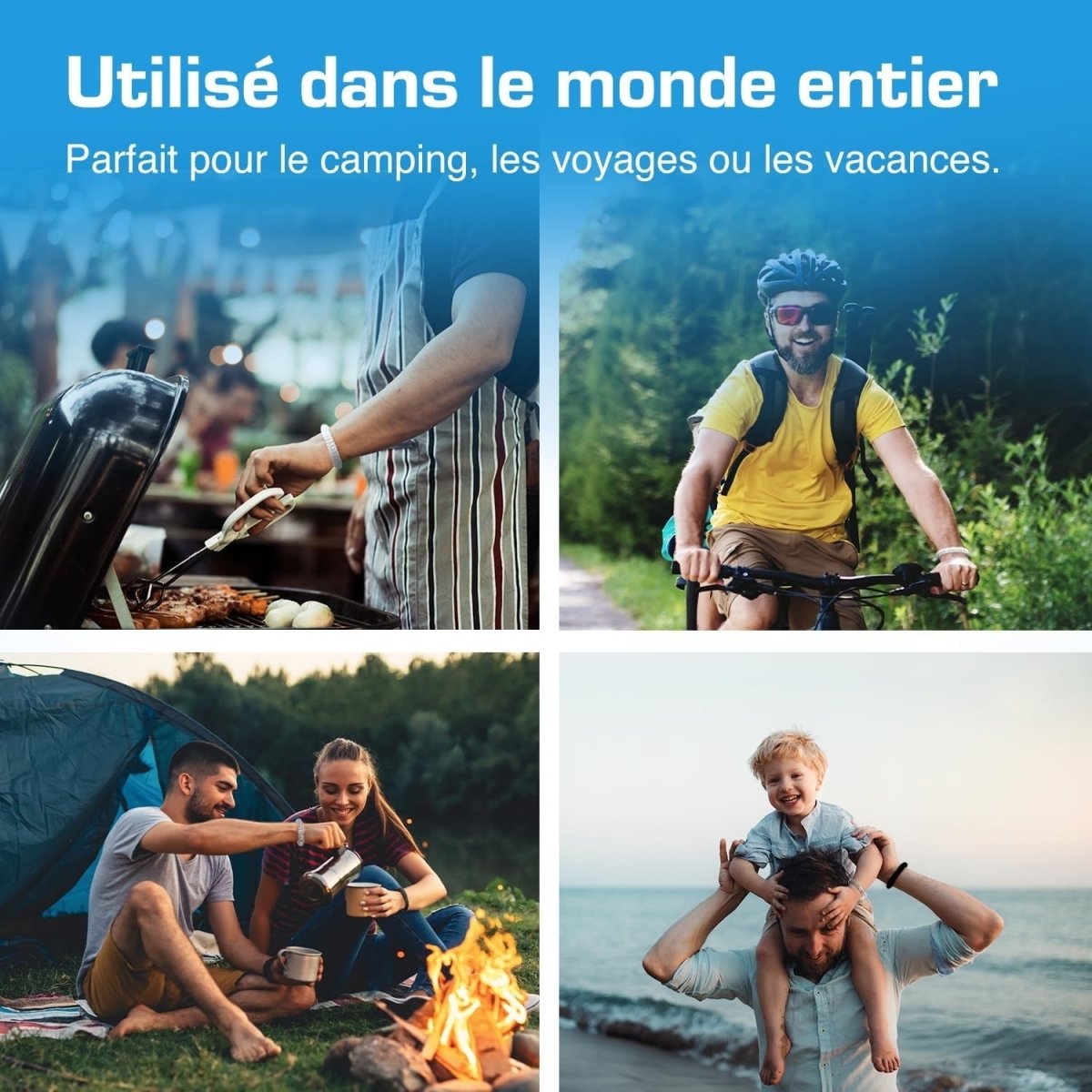 Bracelet Anti - Moustique - STOP MOUSTIK