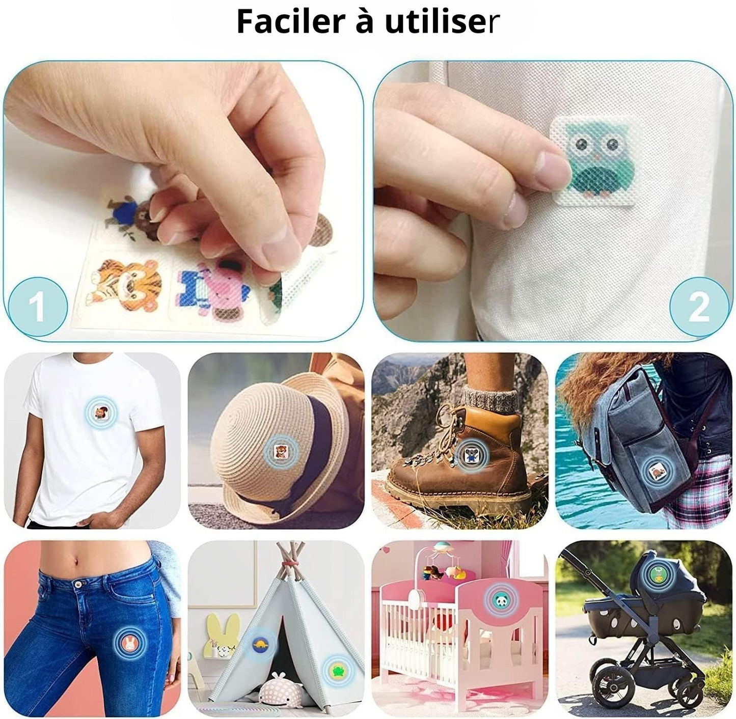 Patch anti-moustique  - Pack de 60