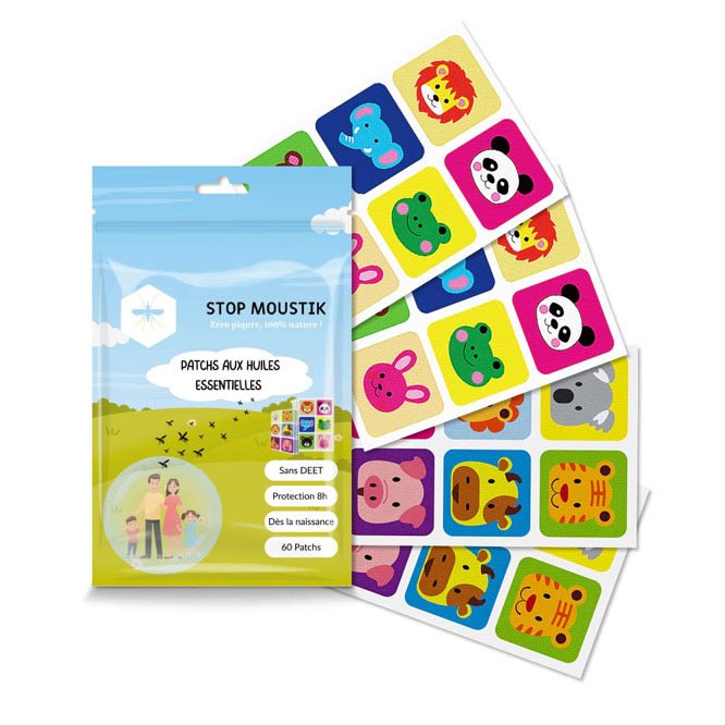 Patch anti - moustique - Pack de 60 - STOP MOUSTIK